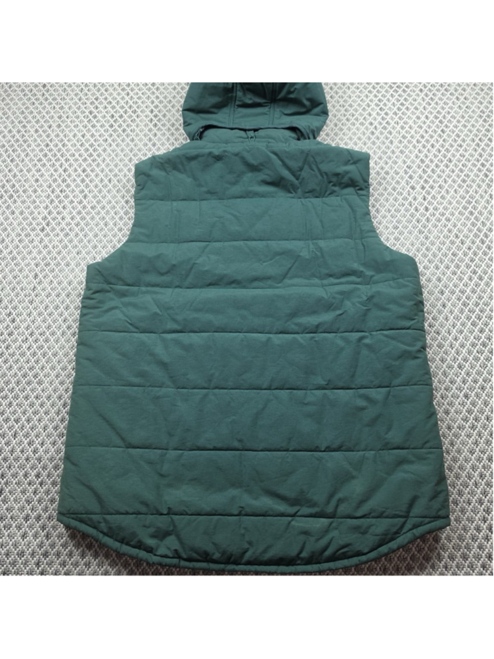 NWT Crooks & Castles Y2K Quilted Hooded Puffer Vest Green XL Streetwear - Picture 11 of 15